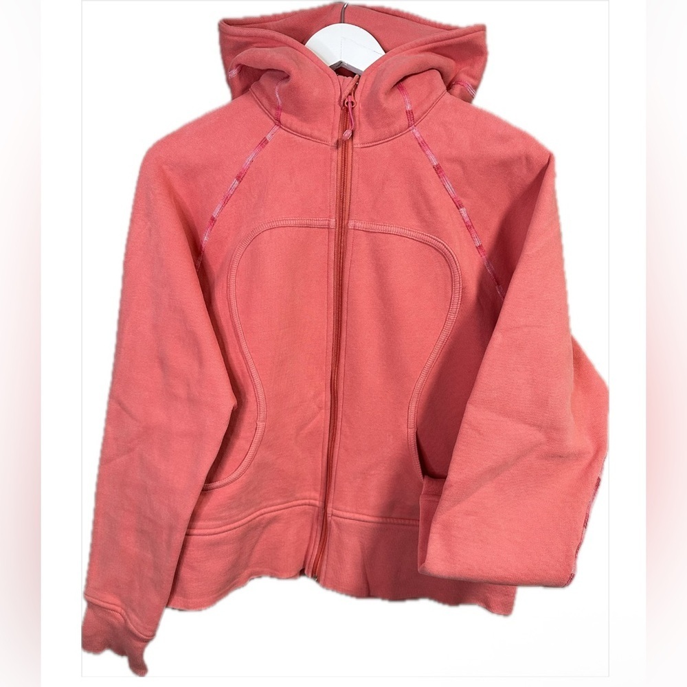 Lululemon Scuba Hoodie Size 12 in Coral